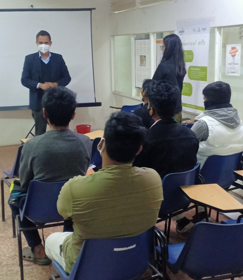A mentorship programme for customer care executives under Pradhan Mantri Skill Development Programme